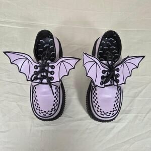 Demonia purple batwing creepers 205